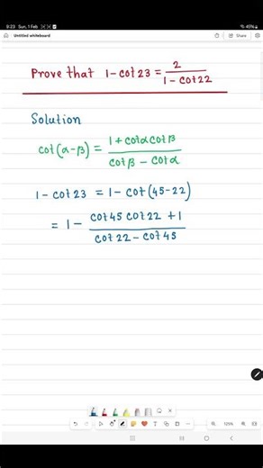This trig identity feels impossible at first