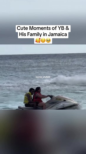 Jazlyn Mychelle and NBA YoungBoy's Family Moments in Jamaica