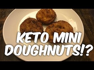 Keto Cinnamon Sugar Mini Doughnuts - Keto Connect Recipe