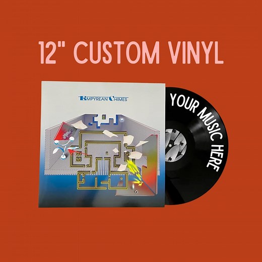 Custom 12" Vinyl Record: Personalized Playlist & Jacket Options - Handmade in California - Etsy