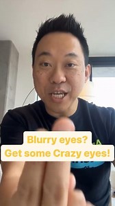 Blurry Eyes? Get "Crazy Eyes" 🔥 "Crazy Eyes" Focus Drill: 1️⃣ Hold up two fingers (use your middle fingers). 2️⃣ Stare at both fingers and slowly bring them toward your nose. 3️⃣ Cross your eyes as your fingers get closer (yes, it’ll look crazy! 🤪). 4️⃣ Repeat this 15 times—each time bringing them closer until you feel a slight pressure between your eyebrows. 5️⃣ Close your eyes and visualize staring at your fingers—you should still feel that pressure even with your eyes closed. 🧠 Why This Wo