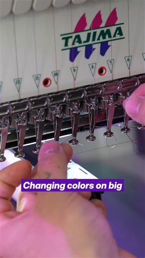 160K views · 1.8K reactions | Save this video to remember this simple knot trick to make changing colors way easier!  Try it next time you stitch — it’s a total game changer for your embroidery workflow!  | Embroidery Legacy | Facebook