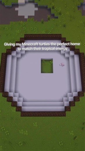Minecraft Turtle Paradise Build