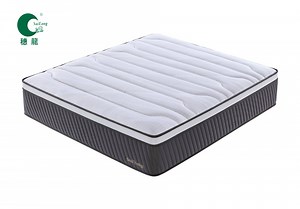 [Hot Item] Euro Top Natural Latex Luxury Hybrid 5 Zones Pocket Spring Mattress