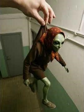 Alien walking in the air # funny videos