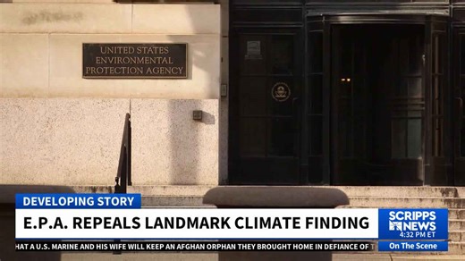EPA repeals landmark climate finding