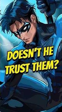 Does Nightwing Have Contingency Plans for the Titans? #shorts