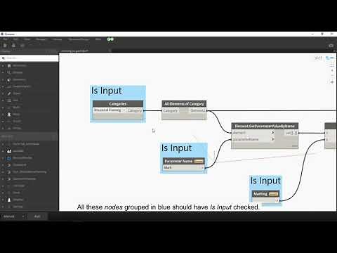 Dynamo: [Quickie] Get GUID and Element ID with an Element's Marking