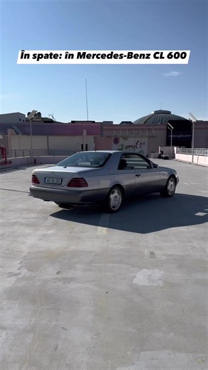 196K views · 3.2K reactions | În spate într-un V12. Coupe. CL 600. Mercedes-Benz CL 600 din 1997. #mercedesbenz #mbclassic #cl600 #C140 | Tudor Bratu | Facebook