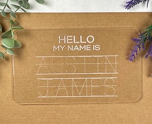 Name Tracing Board, Dry Erase Name Tracing Board, Reusable Learning Tracing Board, Montessori Boards for Learning, Toddler Learning Activity - Etsy