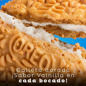 ¡Oreo Golden! Deliciosa Galleta dorada con sabor a Vainilla 🤤✨ | OREO