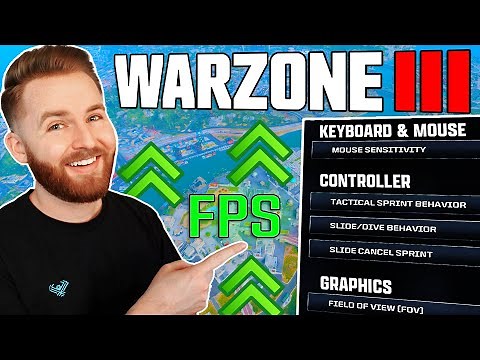BEST SETTINGS FOR WARZONE! We Tested Everything! [Warzone/MW3 Graphics, Controller, Mouse & Key]