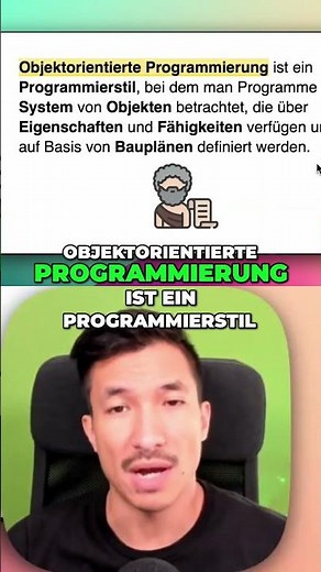 Objektorientierte Programmierung in Python: Dein einfacher Guide #shorts