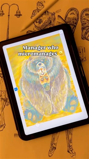 Tag your manager (or don’t👀) #art #digitalart #corporatelife #fy #hoppers #pixar #fanart #shorts