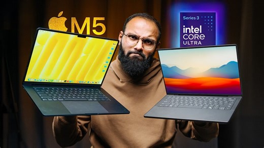 【4K】MacBook Air M5 vs 2026款 戴尔 XPS 14 - 详细对比 | 来源：Hardware Canucks | 机翻中文