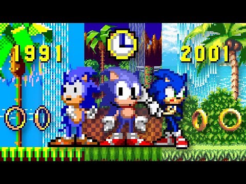 Sonic 1, but you can travel through time