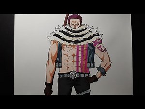 Cách vẽ Katakuri từng bước - One Piece