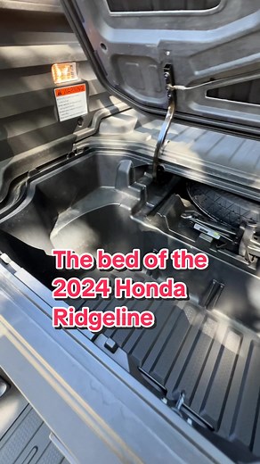 2024 Honda Ridgeline Bed: Cool Features & Storage