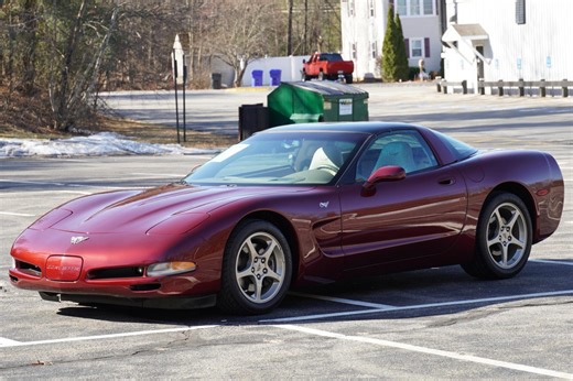 416-Mile 2003 Chevrolet Corvette Coupe 50th Anniversary Edition 6-Speed
