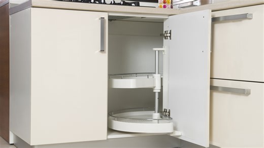 Ditch Your Lazy Susan For An Alternative Storage Solution That Maximizes Space - House Digest