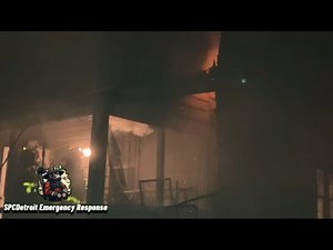Detroit Fire Department BOX ALARM SCENE- OCCUPIED DWELLING FIRE (12000BLK MANOR ST) 2nd Battalion