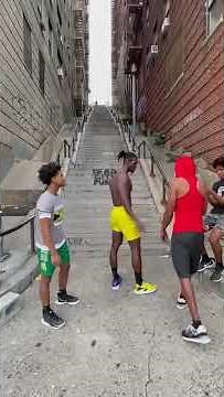 History happen on Halloween day!! a race to proof that we don't skip leg day!!#shorts