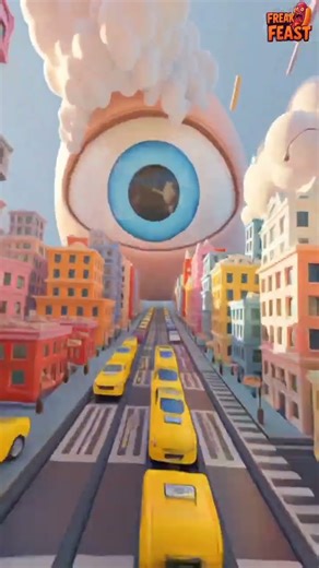 When Reality Starts to Laugh Back 😂😨” #Shorts #3DAnimation #WeirdCore