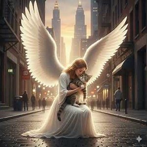 4K Unbelievable Hero Cat! Watch this Feline Risk It All to Save a Kitten from a Skyscraper