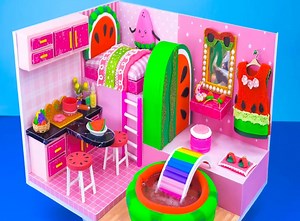 283K views · 12K reactions | DIY Miniature Cardboard House | DIY Barbie | Facebook