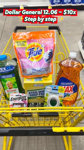 Mrs D Coupon Queen on Instagram: "Here is how you are going to score over $25 worth of household items and batteries this week at Dollar General for only $10x this week 12.06.25 ONLY #dollargeneral #dg #Saturdayscenario"