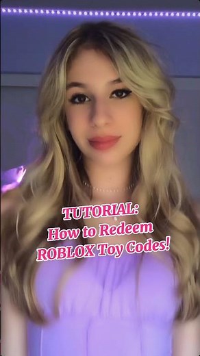 Tutorial on How To Redeem Roblox Toy Codes