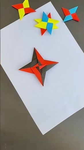 How to Make an Origami Paper Ninja Blade |Origami Paper Weapon #origami #paperblade #papertoy #short