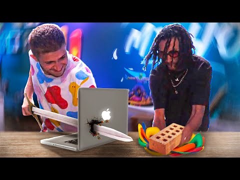 1 MINUTE POUR TOUT CASSER ! #2 Ft. Théodort (on a ruiné mon studio mdrrrrr)