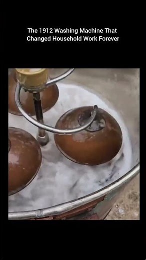 The 1912 Washing Machine That Changed Household Work Forever