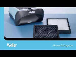 Filter features | Weller Fume Extraction Shield Pro