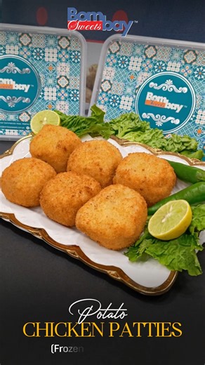 Crispy Outside, Soft & Savory Inside! 🥔🍗 Craving that nostalgic flavor? Our Frozen Potato Chicken Patties are ready to fry and packed with a comforting blend of spiced potatoes and chicken. A quick, delicious fix for your hunger pangs. Stock up your freezer today! 👇 🔗 https://www.bombaysweets.com.pk/products/potato-chicken-patties-frozen-ready-to-fry 📍 C-206 Shahida Mansion, Allama Iqbal Road, P.E.C.H.S., Karachi. 📞 Call/WA: 92-21-34555131 | 92-370-8907152 #SnackTime #BombaySweets #Karachi