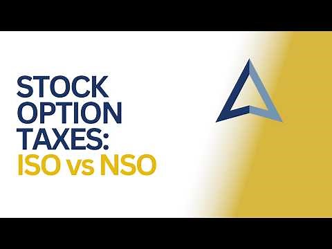 How Are Stock Options Are Taxed? Tax Treatment of ISOs and NSOs