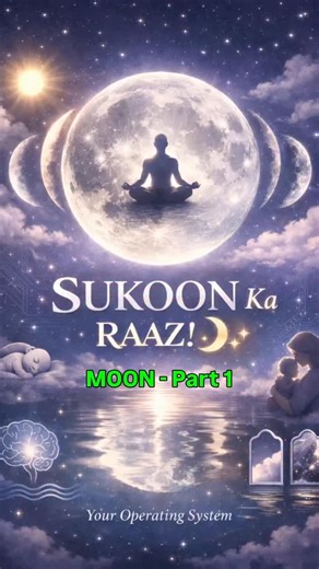 Prashant TalkR on Instagram: "Neend Nahi Aati? Mood Kharab? Problem Moon Ki Hai! 🌙💭 Sabse Sensitive Planet = MOON ✨ Sabse Zyada Change Hone Wala = MOON 🌙 Sabse Zyada Ignore Kiya Jaata = MOON 😔 Moon Sirf Emotions? ❌ Moon = OPERATING SYSTEM! 💻 Computer Analogy: 🔷 Jupiter = Processor 🔷 Mercury = RAM 🔷 Saturn = Hard Disk 🔷 MOON = Operating System OS crash? Nothing works! 💥 Moon Controls: 🧘 Mental peace 💭 Emotional stability ⚡ Reaction patterns 👩‍👦 Maa ka bond 😴 Sleep quality 💫 Log tu