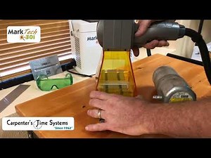 Laser Part Marking with Laser Etcher that is Portable and Handheld