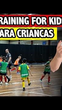 TREINO DE FUTSAL PARA CRIANCAS | FUTSAL TRAINING FOR KIDS