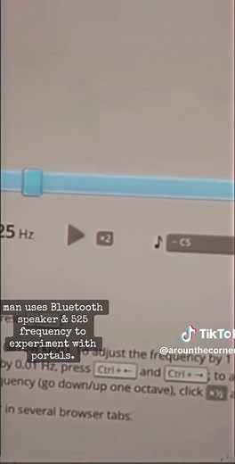 Experimenting with Portals Using Bluetooth Speakers