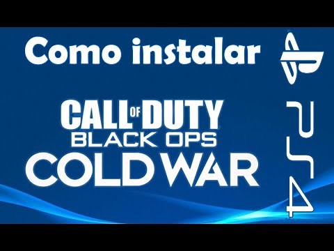 Como instalar campaña Cold War PS4