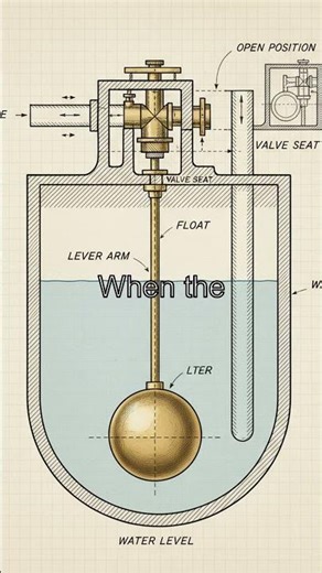 The Float Valve: Ancient Automation in Every Toilet #Engineering #History