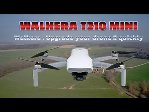 WALKERA T210 MINI ,1er test sur le terrain ! Enfin !!!