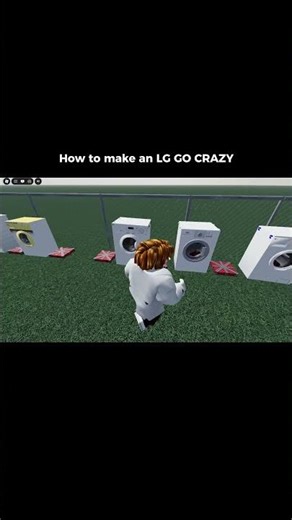 Tutorial on LG Washer 😂 #shortsvideo #shorts #roblox