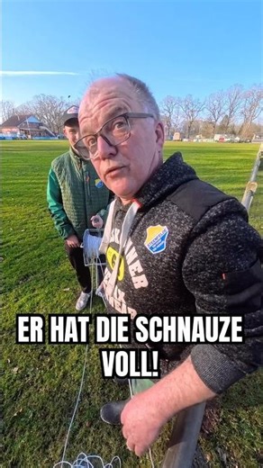 Jetzt hat er die schnauze richtig voll! #ausrasten #udotesch #platzwart