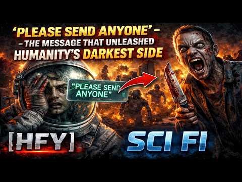 Please Send Anyone" – The Message That Unleashed Humanity's Darkest Side |HFY| SCI FI