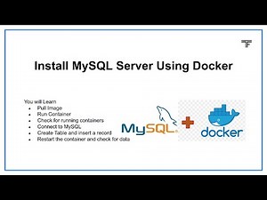 Install MySQL Server Using Docker