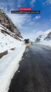 Full power BRO 😎 Atal Tunnel weather today#ataltunnel #manali #himachalpradesh #kullu #rohtangpass #shimla | Deepak Sharma