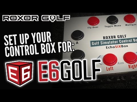 Roxor Golf Control Box - E6 Connect Set Up